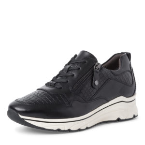 Dámské celokožené černé sneakersky zn. Tamaris 1-23711-39 038