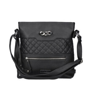 Praktická černá crossbody kabelka Rieker H1072-01