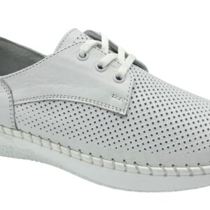 Dámské celokožené bílé polobotky BONNIE zn. LOOK L0458 03 203